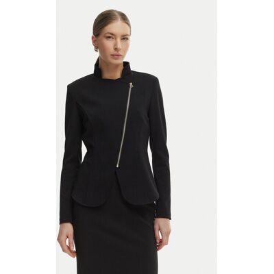 Rinascimento Sako CFC0127901003 Čierna Slim Fit Ženy Rinascimento Sako CFC0127901003 Čierna Slim Fit Ženy