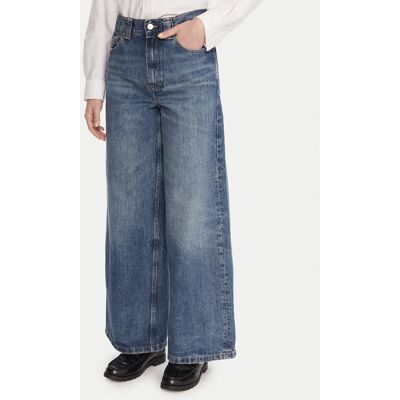 Tommy Hilfiger Džínsy WW0WW46731 Modrá Wide Leg Ženy Tommy Hilfiger Džínsy WW0WW46731 Modrá Wide Leg Ženy