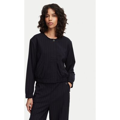 French Connection Sako Alia 759A5 Tmavomodrá Boxy Fit Ženy French Connection Sako Alia 759A5 Tmavomodrá Boxy Fit Ženy