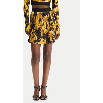 Versace Jeans Couture Mini sukňa 80HAE820 NS834 Čierna Regular Fit Ženy Versace Jeans Couture Mini sukňa 80HAE820 NS834 Čierna Regular Fit Ženy