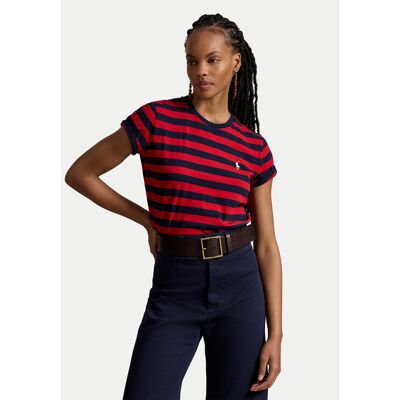Polo Ralph Lauren Tričko 211B17779001 Modrá Regular Fit Ženy Polo Ralph Lauren Tričko 211B17779001 Modrá Regular Fit Ženy