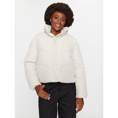 Vero Moda Zimné bundy 10290471 Écru Regular Fit Ženy Vero Moda Zimné bundy 10290471 Écru Regular Fit Ženy