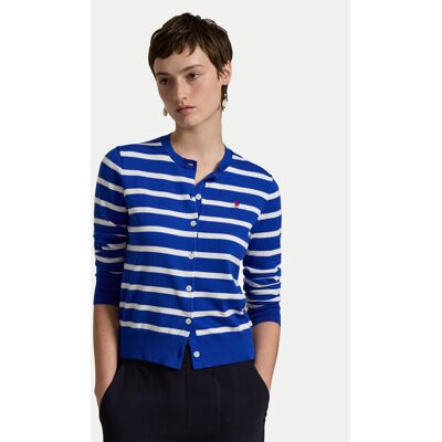 Polo Ralph Lauren Kardigán 211891885006 Modrá Relaxed Fit Ženy Polo Ralph Lauren Kardigán 211891885006 Modrá Relaxed Fit Ženy
