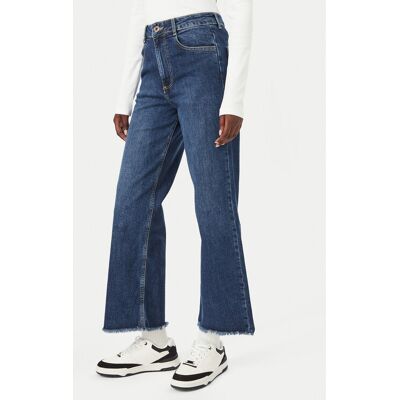 Billabong Džínsy Be Free EBJDP03014 Tmavomodrá Wide Leg Ženy Billabong Džínsy Be Free EBJDP03014 Tmavomodrá Wide Leg Ženy