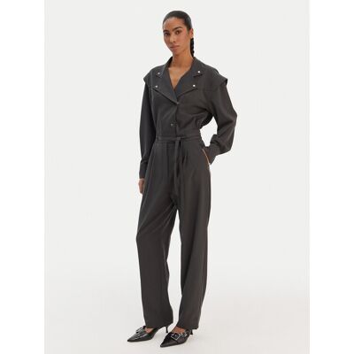 BOSS Overal C_Darima 50552355 Sivá Regular Fit Ženy BOSS Overal C_Darima 50552355 Sivá Regular Fit Ženy
