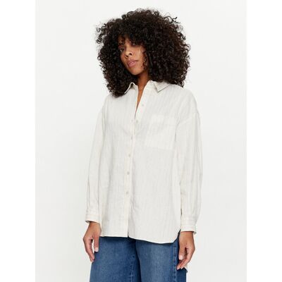 TWINSET Košeľa 241TT2221 Biela Loose Fit Ženy TWINSET Košeľa 241TT2221 Biela Loose Fit Ženy