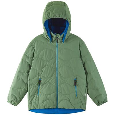Reima Vatovaná bunda Fossila 5100058B Zelená Regular Fit Deti Reima Vatovaná bunda Fossila 5100058B Zelená Regular Fit Deti