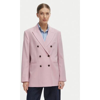 Tommy Hilfiger Sako WW0WW50784 Ružová Relaxed Fit Ženy Tommy Hilfiger Sako WW0WW50784 Ružová Relaxed Fit Ženy