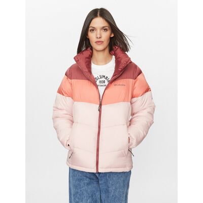 Columbia Zimné bundy Puffect™ Color Blocked Jacket Červená Regular Fit Ženy Columbia Zimné bundy Puffect™ Color Blocked Jacket Červená Regular Fit Ženy