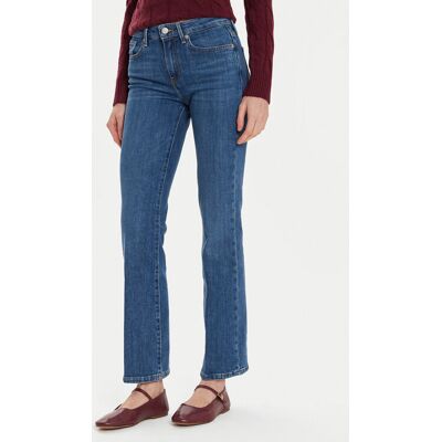 Tommy Hilfiger Džínsy WW0WW45009 Modrá Bootcut Fit Ženy Tommy Hilfiger Džínsy WW0WW45009 Modrá Bootcut Fit Ženy