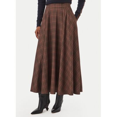 MAX&Co. Trapézová sukňa Micio 2626106063200 Hnedá Regular Fit Ženy MAX&Co. Trapézová sukňa Micio 2626106063200 Hnedá Regular Fit Ženy