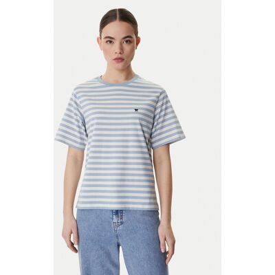 Weekend Max Mara Tričko Venaco 2615971031 Modrá Relaxed Fit Ženy Weekend Max Mara Tričko Venaco 2615971031 Modrá Relaxed Fit Ženy
