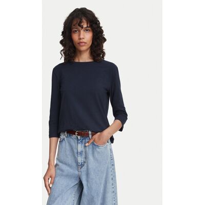 Weekend Max Mara Blúzka Multia 2625946021 Tmavomodrá Regular Fit Ženy Weekend Max Mara Blúzka Multia 2625946021 Tmavomodrá Regular Fit Ženy