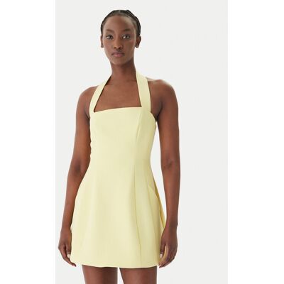 Bardot Koktejlové šaty Nevelle 59857DB1 Žltá Slim Fit Ženy Bardot Koktejlové šaty Nevelle 59857DB1 Žltá Slim Fit Ženy