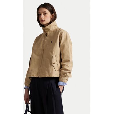 Polo Ralph Lauren Prechodná bunda 211936442003 Béžová Straight Fit Ženy Polo Ralph Lauren Prechodná bunda 211936442003 Béžová Straight Fit Ženy
