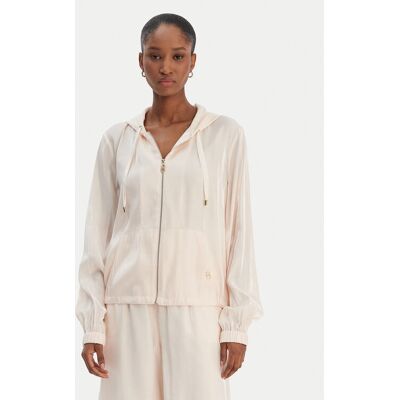 Liu Jo Sport Mikina TA6004 T322A Béžová Regular Fit Ženy Liu Jo Sport Mikina TA6004 T322A Béžová Regular Fit Ženy