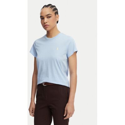 Polo Ralph Lauren Tričko 211B14605019 Svetlo modrá Classic Fit Ženy Polo Ralph Lauren Tričko 211B14605019 Svetlo modrá Classic Fit Ženy
