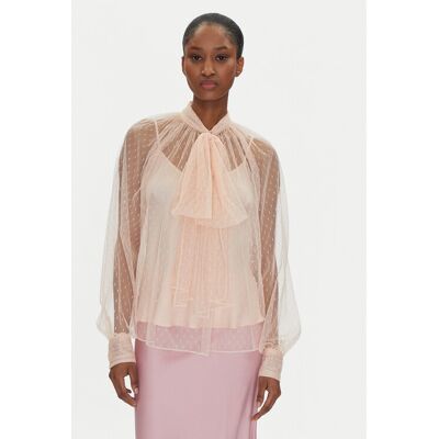 TWINSET Blúzka 251TP2514 Ružová Loose Fit Ženy TWINSET Blúzka 251TP2514 Ružová Loose Fit Ženy