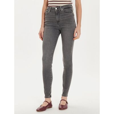 Tommy Hilfiger Džínsy Harlem WW0WW44117 Sivá Skinny Fit Ženy Tommy Hilfiger Džínsy Harlem WW0WW44117 Sivá Skinny Fit Ženy