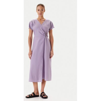 Tatuum Letné šaty Ziana T2506.194 Fialová Regular Fit Ženy Tatuum Letné šaty Ziana T2506.194 Fialová Regular Fit Ženy