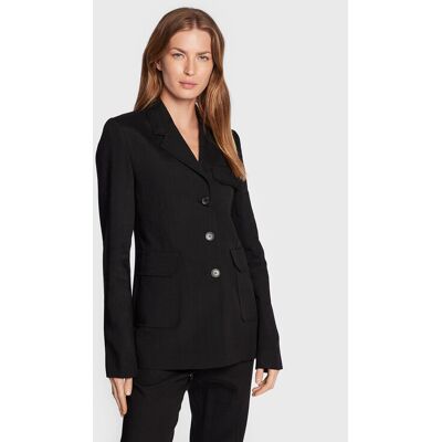 Victoria Victoria Beckham Sako 1322WJK003381B Čierna Regular Fit Ženy Victoria Victoria Beckham Sako 1322WJK003381B Čierna Regular Fit Ženy