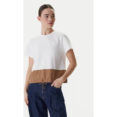 Marella Tričko Zorro 2615111141 Béžová Relaxed Fit Ženy Marella Tričko Zorro 2615111141 Béžová Relaxed Fit Ženy