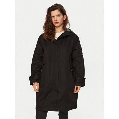 Hunter Parka Hanley HARW0015242 Čierna Regular Fit Ženy Hunter Parka Hanley HARW0015242 Čierna Regular Fit Ženy