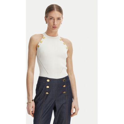Marciano Guess Blúzka G6GR10 Z0625 Biela Regular Fit Ženy Marciano Guess Blúzka G6GR10 Z0625 Biela Regular Fit Ženy