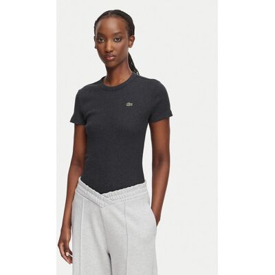 Lacoste Tričko TF5538 Čierna Regular Fit Ženy Lacoste Tričko TF5538 Čierna Regular Fit Ženy