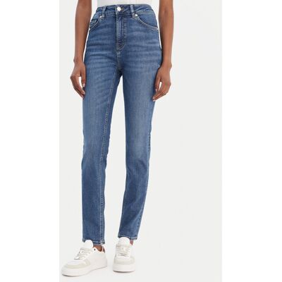HUGO Džínsy Girall 1 50558698 Modrá Skinny Fit Ženy HUGO Džínsy Girall 1 50558698 Modrá Skinny Fit Ženy