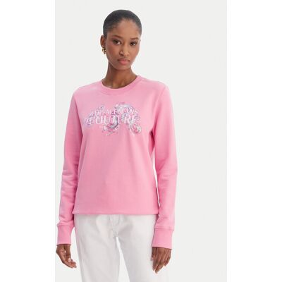 Versace Jeans Couture Mikina 80HAIE02 CF00E Ružová Regular Fit Ženy Versace Jeans Couture Mikina 80HAIE02 CF00E Ružová Regular Fit Ženy