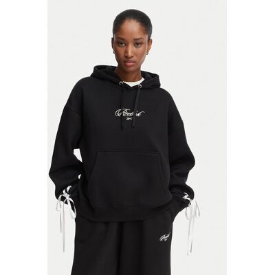Reebok Mikina Dagmara RK25698CCW Čierna Oversize Ženy Reebok Mikina Dagmara RK25698CCW Čierna Oversize Ženy