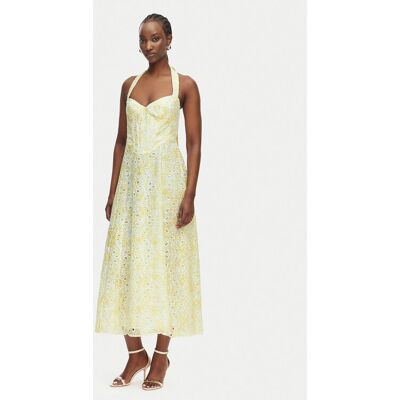 Bardot Letné šaty Pollie 60344DB Žltá Regular Fit Ženy Bardot Letné šaty Pollie 60344DB Žltá Regular Fit Ženy