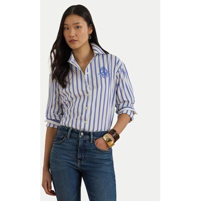 LAUREN RALPH LAUREN Košeľa 200P08746001 Modrá Relaxed Fit Ženy LAUREN RALPH LAUREN Košeľa 200P08746001 Modrá Relaxed Fit Ženy