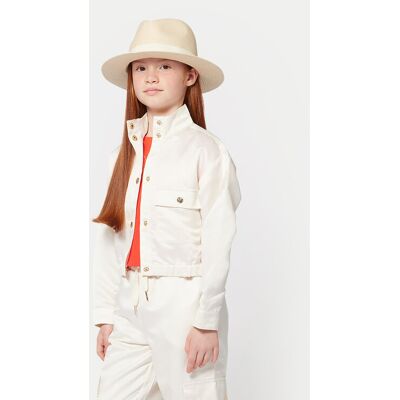 Michael Kors Prechodná bunda R30326 S Écru Regular Fit Deti Michael Kors Prechodná bunda R30326 S Écru Regular Fit Deti