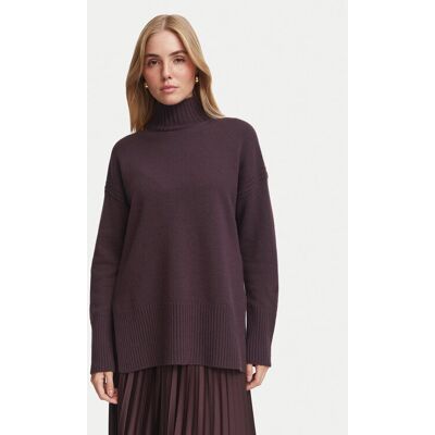 Marella Rolák Quota 2623366305 Fialová Relaxed Fit Ženy Marella Rolák Quota 2623366305 Fialová Relaxed Fit Ženy