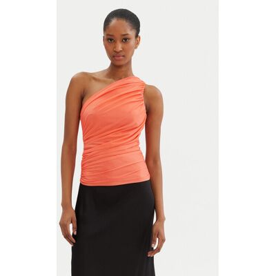 PINKO Top 105048 A2F1 Koralová Slim Fit Ženy PINKO Top 105048 A2F1 Koralová Slim Fit Ženy