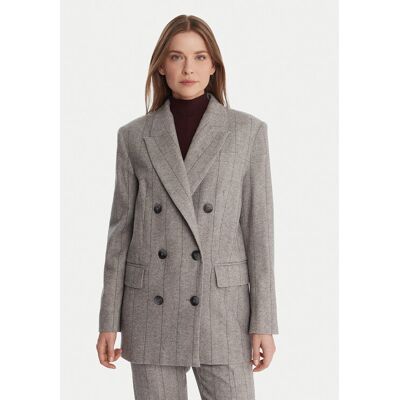 MAX&Co. Sako Iames 2526046084200 Sivá Relaxed Fit Ženy MAX&Co. Sako Iames 2526046084200 Sivá Relaxed Fit Ženy