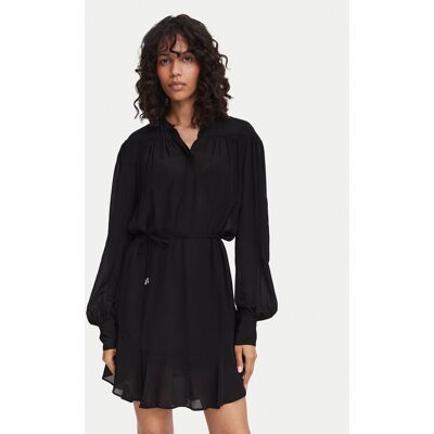 BOSS Košeľové šaty Dassandra 50564726 Čierna Relaxed Fit Ženy BOSS Košeľové šaty Dassandra 50564726 Čierna Relaxed Fit Ženy