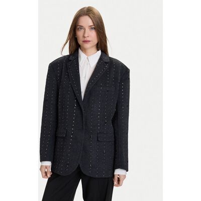 ViCOLO Sako TF0032 Sivá Regular Fit Ženy ViCOLO Sako TF0032 Sivá Regular Fit Ženy