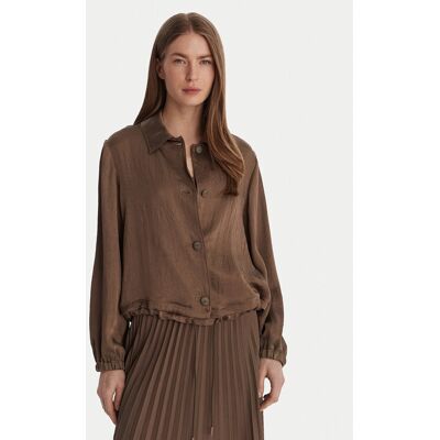 Marella Košeľa Albatro 2613041045 Hnedá Regular Fit Ženy Marella Košeľa Albatro 2613041045 Hnedá Regular Fit Ženy