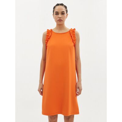 Joseph Ribkoff Letné šaty 242115 Oranžová Regular Fit Ženy Joseph Ribkoff Letné šaty 242115 Oranžová Regular Fit Ženy