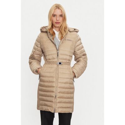 Calvin Klein Zimné bundy K20K208011 Béžová Slim Fit Ženy Calvin Klein Zimné bundy K20K208011 Béžová Slim Fit Ženy