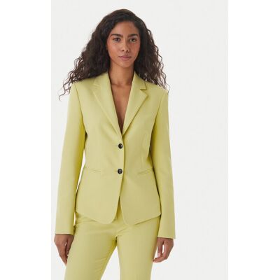 HUGO Sako Agonia-1 50539976 Žltá Slim Fit Ženy HUGO Sako Agonia-1 50539976 Žltá Slim Fit Ženy
