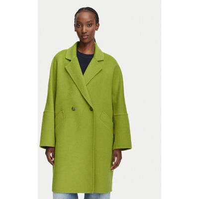 JOOP! Vlnený kabát 263C32Corina 30103371 Zelená Regular Fit Ženy JOOP! Vlnený kabát 263C32Corina 30103371 Zelená Regular Fit Ženy