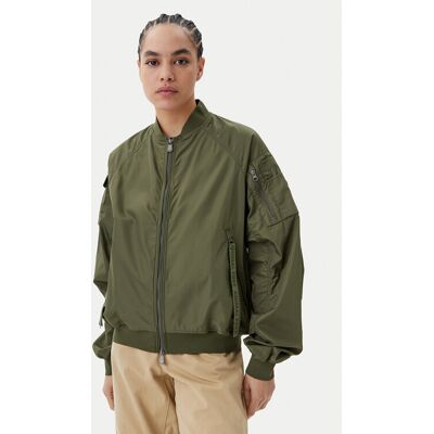 Save The Duck Bundy bomber D32105W TWIL20 Zelená Oversize Ženy Save The Duck Bundy bomber D32105W TWIL20 Zelená Oversize Ženy