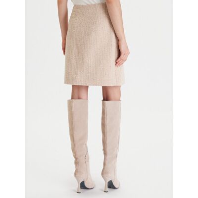JOOP! Mini sukňa 58 253S58Saida 30047955 Béžová Regular Fit Ženy JOOP! Mini sukňa 58 253S58Saida 30047955 Béžová Regular Fit Ženy