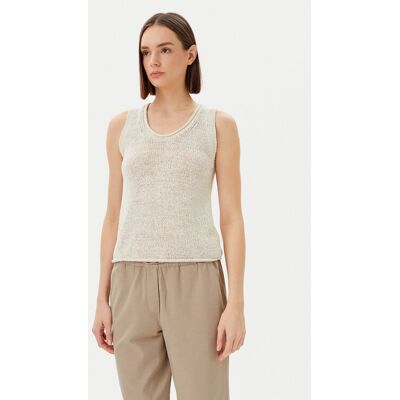 Marc O'Polo Top 503 5136 63029 Béžová Slim Fit Ženy Marc O'Polo Top 503 5136 63029 Béžová Slim Fit Ženy