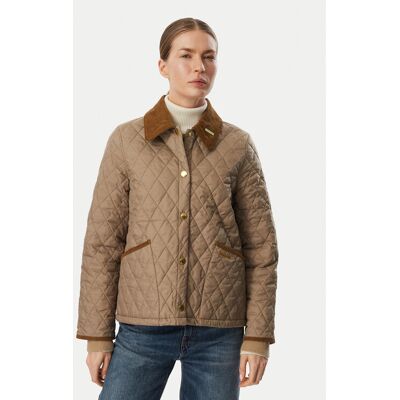 Barbour Prechodná bunda Icons LQU1851BE72 Béžová Relaxed Fit Ženy Barbour Prechodná bunda Icons LQU1851BE72 Béžová Relaxed Fit Ženy