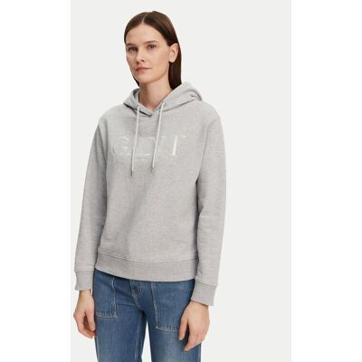 Gant Mikina 4200503 Sivá Regular Fit Ženy Gant Mikina 4200503 Sivá Regular Fit Ženy
